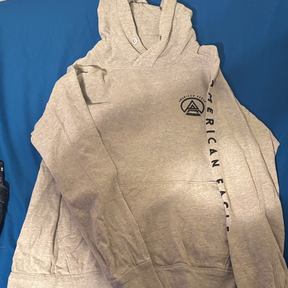 American Eagle Outfitters Light Gray Sweatshirt
